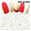 F325 DIY Design 3D Self Adhesive Flower Nail Art Sticker