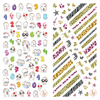 LY055-056 Thin 3D Cute Expression Nail Sticker