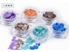 BLC Mineral Color Film Flower Mica Ceramic Irregular Nail Decoration