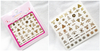 G031-036 3D Gold Nail Art Sticker