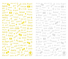 CB-003 3D Words Nail Sticker