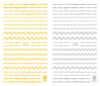CB-025 3D Wave Nail Art Sticker