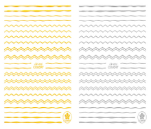 CB-025 3D Wave Nail Art Sticker