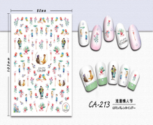 CA-213 3D Romantic Lover Nail Sticker