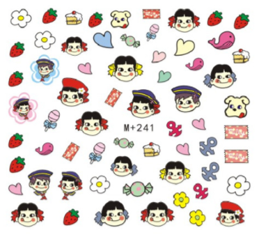 M+234-241 Water Nail Sticker 
