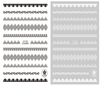 CB-063 3D Lace Self Adhesive Nail Art Sticker