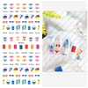 MT052 3D Sunnyday Nail Art Sticker
