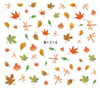 M+313-321 Leaves And Flower Water Nail Sticker 