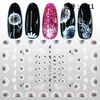 F511 DIY Design 3D Self Adhesive Flower Nail Art Sticker