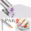 Double-use Nail Gel Brush with Nail Stamping