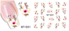 XF1546-1551 Water Nail Sticker
