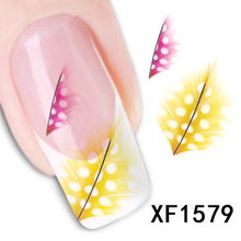 XF1579-1586 Popular Water Nail Sticker