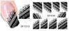 XF1307-1312 Lace Water Nail Sticker