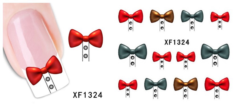 XF1319-1324 Popular Water Nail Sticker