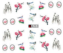 A253-258 Water Nail Sticker