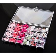 Clear Empty Storage Box For Nail Art Rhinestone Jewelry
