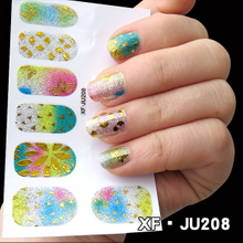 JU208 Full Cover Nail Polish Sticker 