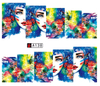A133-138 Cool Water Nail Sticker