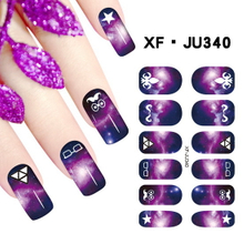 JU340 Full Cover Nail Polish Sticker 