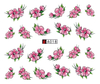 A013-018 Flower Water Nail Sticker