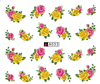 A031-036 Flower Water Nail Sticker