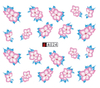 A019-024 Flower Water Nail Sticker