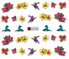 A235-240 Flower Water Nail Sticker