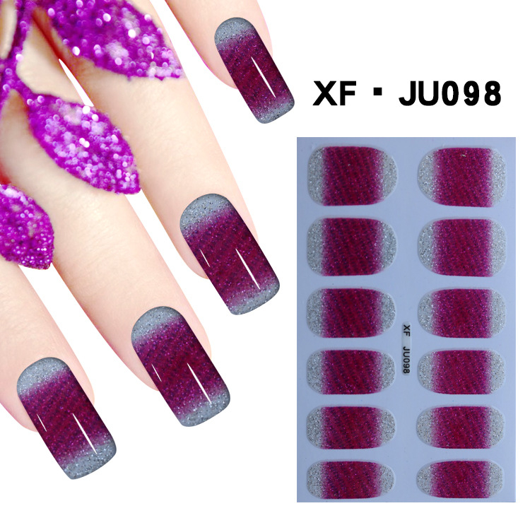 JU098 Nail Polish Sticker 