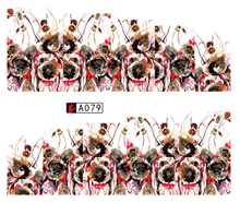 A079-084 Water Nail Sticker