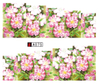 A073-078 Flower Water Nail Sticker