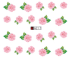 A217-222 Flower Water Nail Sticker