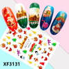 XF3131 3D Self Adhesive Christmas Nail Sticker 