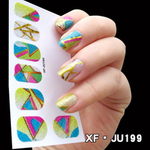 JU199 Full Cover Nail Polish Sticker 