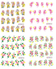 Flower Water Nail Sticker