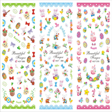 HOT268-270 Rabbit Water Nail Sticker