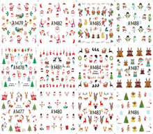 A1477-1488 Christmas Water Nail Sticker