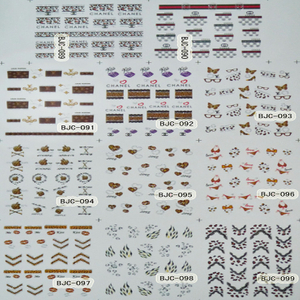 BJC Water Nail Sticker