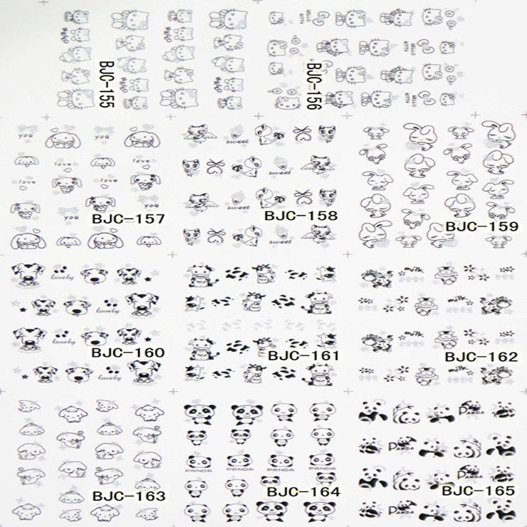 BJC Water Nail Sticker