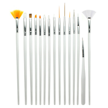 15PCS/Set Nail Polish Brushes Set