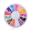 Nail Art Fimo 3D Polymer Clay Snowflake Mix DIY Slice Decoration Wheel