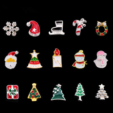 Christmas snowflakes nail ornaments alloy Decoration
