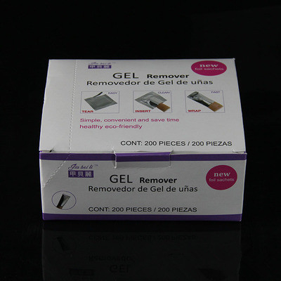 Internal Aluminium Foil Seals Nail Polish Remover Wipes