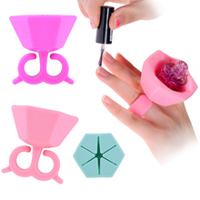 Wearable Silicone Nail Polish Holder