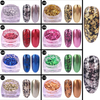Firework Effect High Purity Platinum Foil Flakes for Nail art 