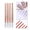 5pcs Hook Liner Pen Nail Art Tools Drawing Pen Set