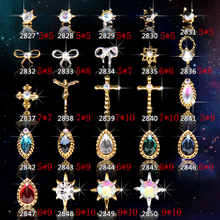 Nail Art Tips Decoration Alloy Jewelry Rhinestone