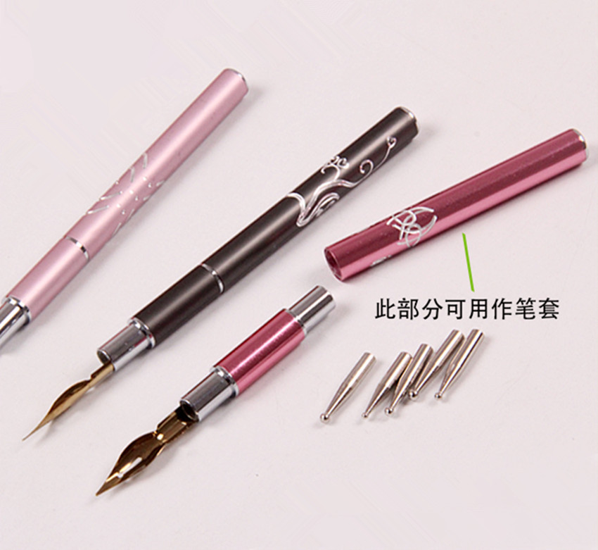 Manicure DIY Drawing Liner Brush with Dotting