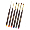 Wooden Nails Polish Drawing Brush 