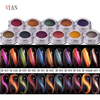 3D Cats Eye Chameleon Magnetic Pigments for nail art