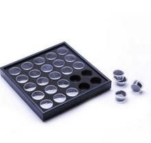 25 Pots Nail Art Decorations Storage Box